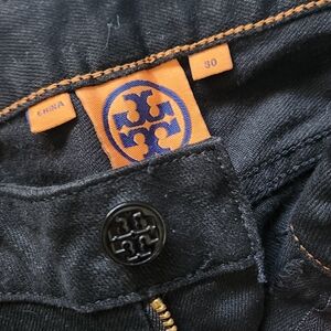 Tory Burch Women's Jeans in Black